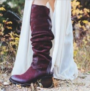 FreeBird FIRE Boots In Red Suede size 7